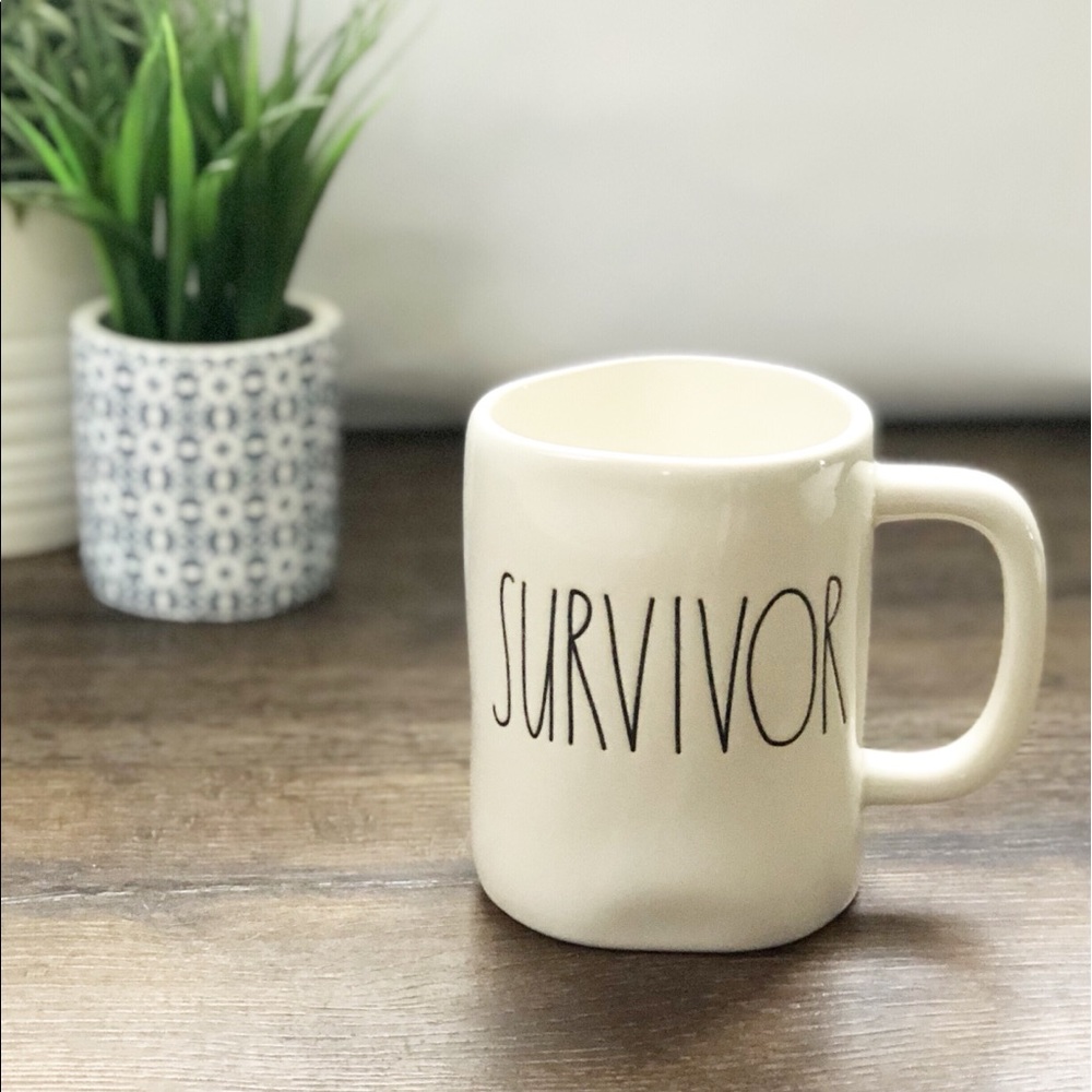 NEW Rae Dunn “SURVIVOR” Mug